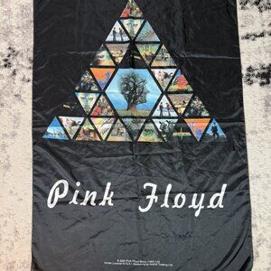 Vintage 2005 Pink Floyd Piramid Flag Scarf